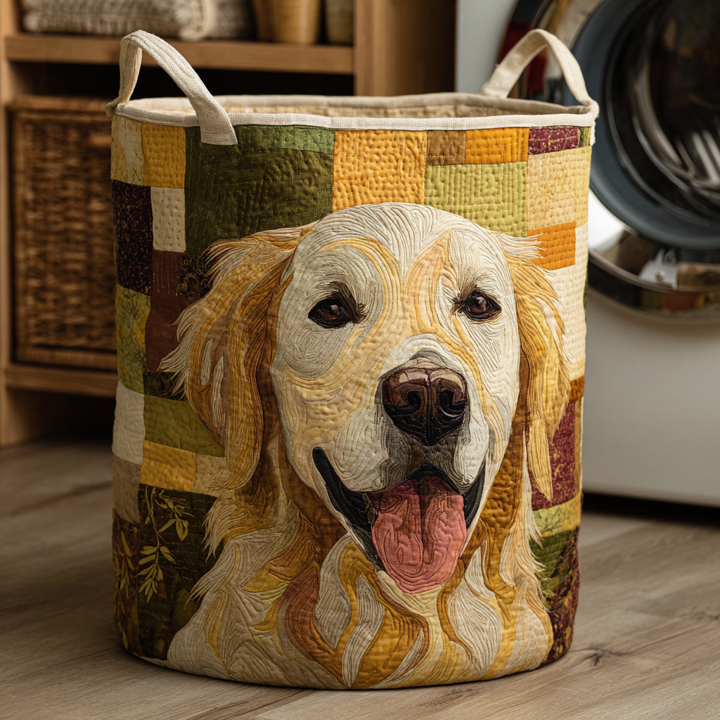 Zachte Golden Retriever | Gevoerde Opbergmand