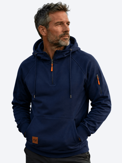 LAURENT | HOODIE MET RITSSLUITING