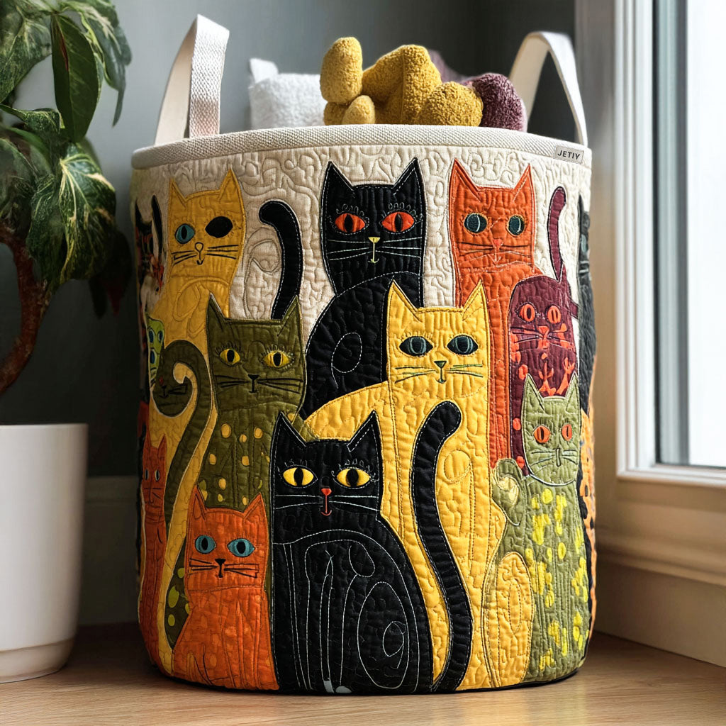 Chat Curieux | Gevoerde Opbergmand