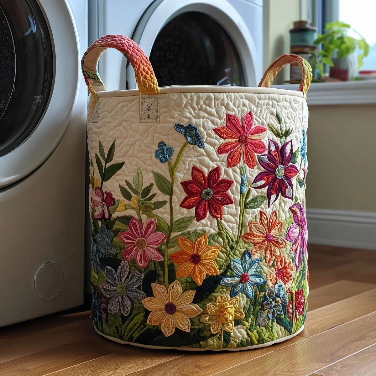 Bloemen van het Veld | Gevoerde Opbergmand