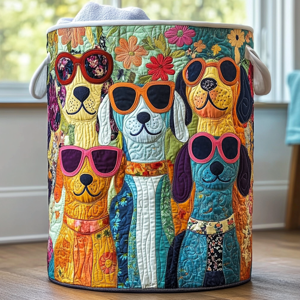 Blije Honden | Gevoerde Opbergmand
