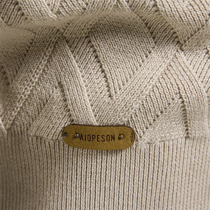 Theodor | Herenpullover met Ruitpatroon