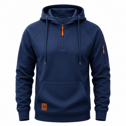 LAURENT | HOODIE MET RITSSLUITING