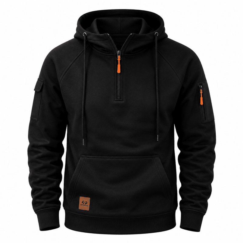 LAURENT | HOODIE MET RITSSLUITING