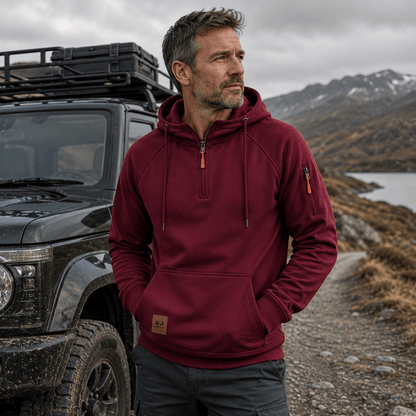 LAURENT | HOODIE MET RITSSLUITING
