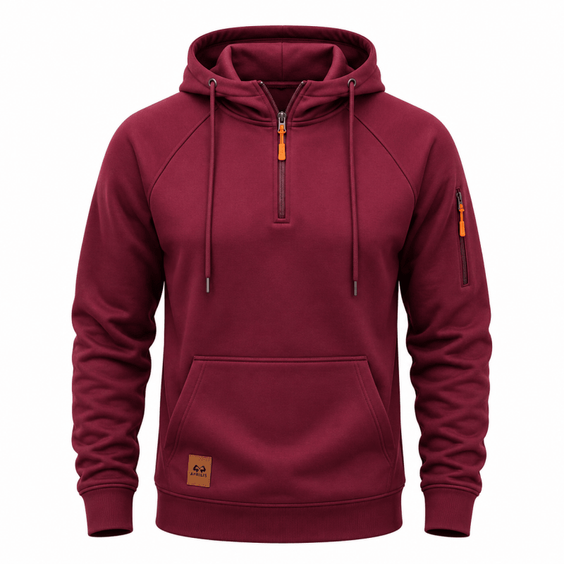 LAURENT | HOODIE MET RITSSLUITING